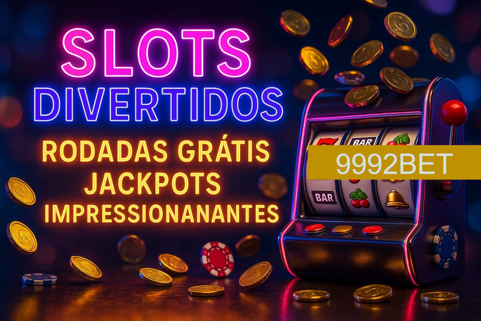Diversos jogos de caça-níqueis